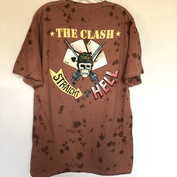 The Clash Straight To Hell Band T shirt - Picture 1 of 3